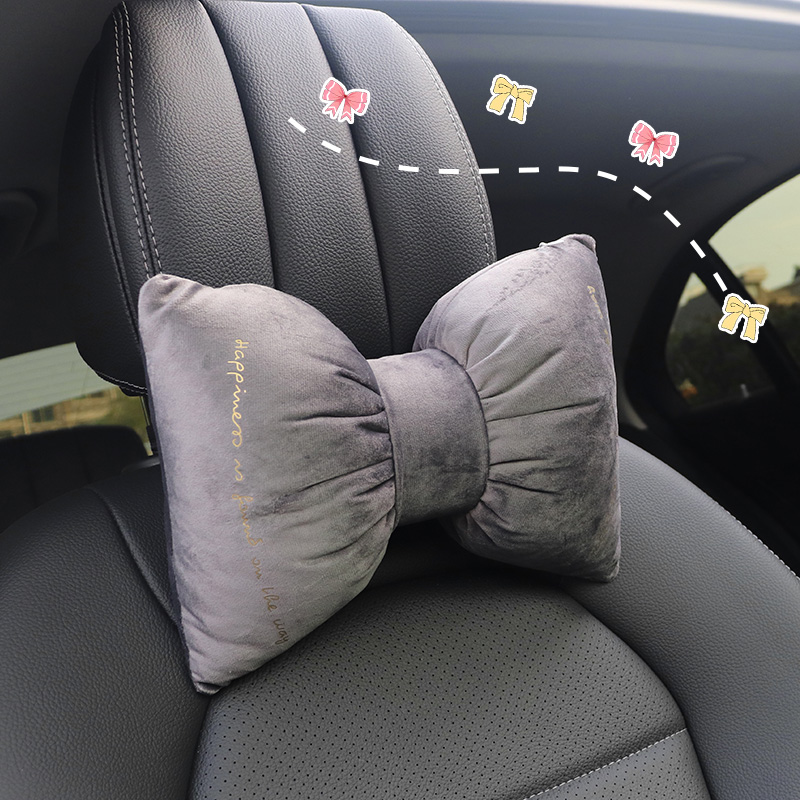Car pillow neck pillow car seat personality cartoon waist support four seasons universal car sleeping pillow girl