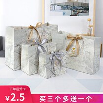 Nordic Wind Ins Fancy Birthday Gift Bag Marble Packing Bag Fashion Gift Bag Delight sugar handbag paper bag