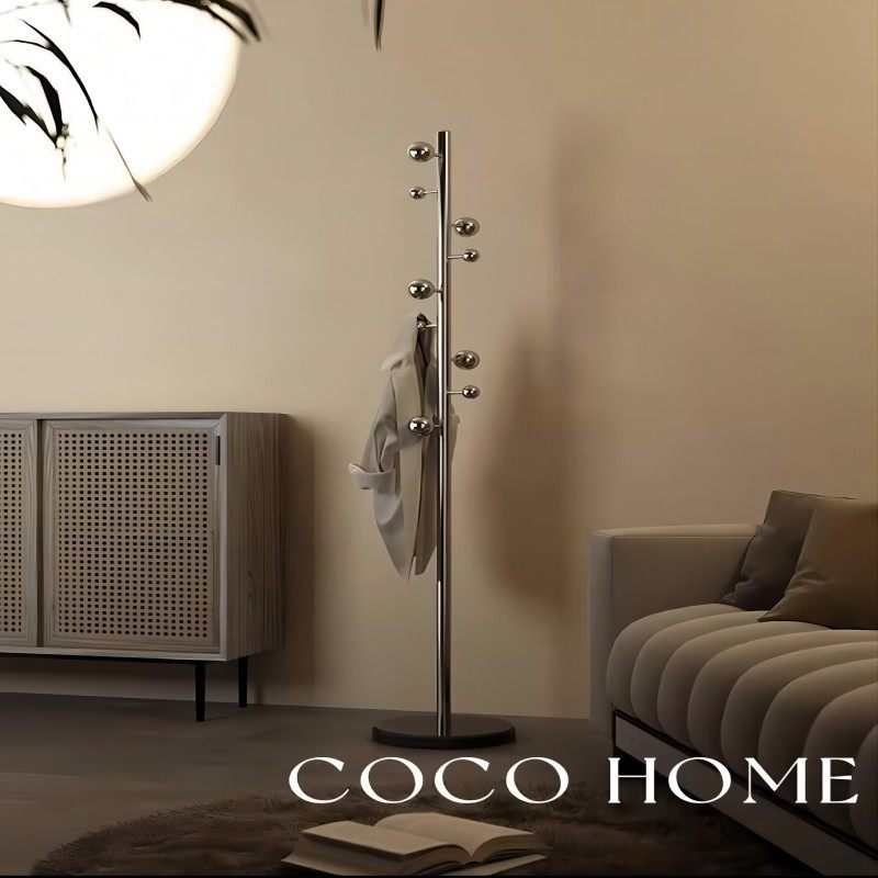 COCOHOME Mercure light роскошная сетчатая красная вешалка для одежды от пола до потолка в спальне, вертикальная угловая вешалка для пальто и шляп из нержавеющей стали, офисная вешалка для одежды