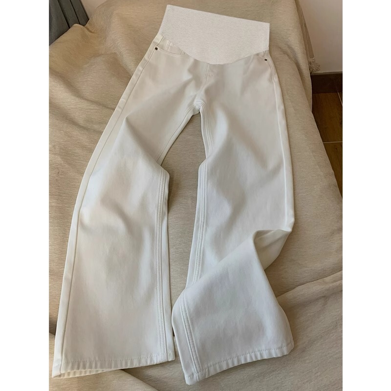 French Uamtor Maternity Pants Summer and Autumn 2026 New Style Outerwear Non-Constricting Belly Jeans Leggings Long Pants French Uamtor Maternity Pants Summer and Autumn 2026 New Style Outerwear Non-Constricting Belly Jeans Leggings Long Pants