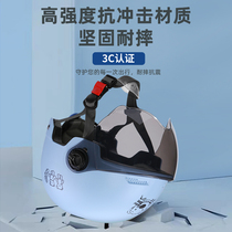 3c certified electric vehicle helmet for men and women for all seasons half helmet battery motorcycle helmet summer sun protection helmet