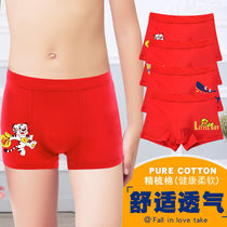 Kids Life Pants Childrens Pants Children Tiger Year Gifts Boy Belongs To Tiger-Aged Boy Clothes Big Dong Pure Cotton