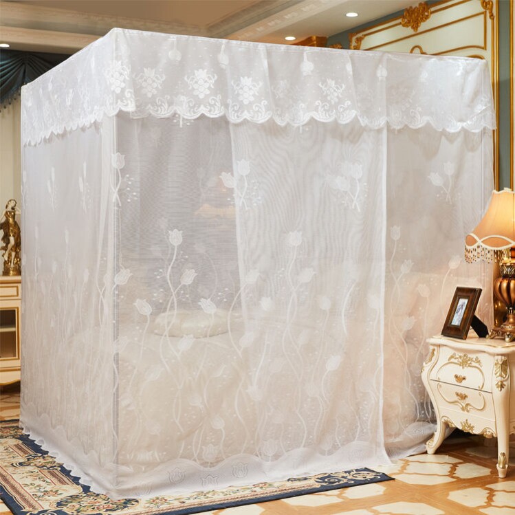 Mosquito Bill Open Door Thickened encryption One door Children's tent Home Dormitory Dorm No Bracket Old home Princess