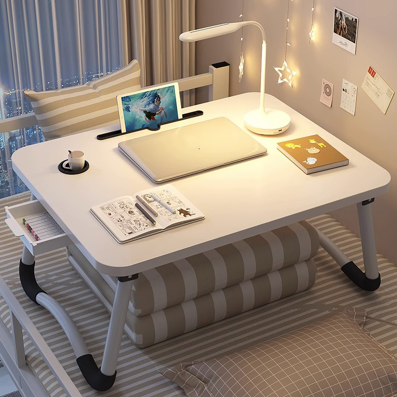 Discharge Bed Small Table Foldable Computer Desk Floating Window Learning Desk Home Bedroom Sitting Area Notebook Slob Table Student Dormitory Gaming Table Writing Small Table Board Multifunction Children Learning Table-Taobao