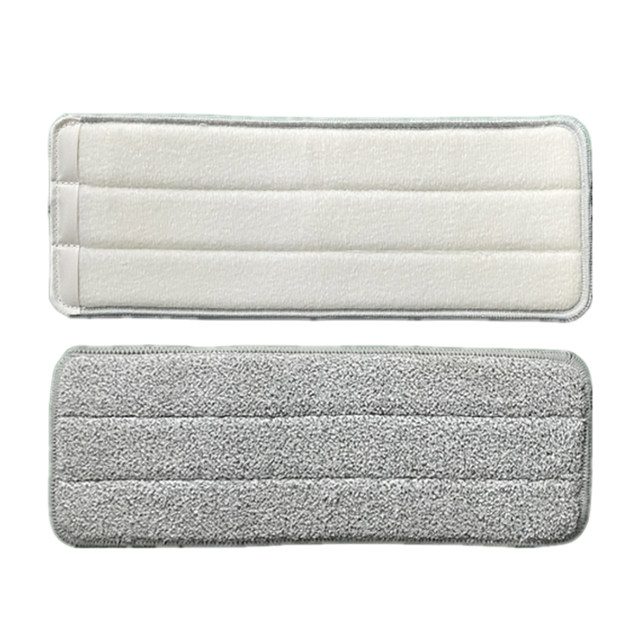 Flat mop cloth replacement cloth scratch-off two-end cover hand-wash free mopping cloth lazy support stick-type mop strip