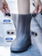 Waterproof Shoe Covers for Men, Rainproof Shoe Covers for Rainy Days, Non-Slip and Wear-Resistant Silicone Rain Shoes, Water Shoes, Children's Foot Covers, Rain Boots