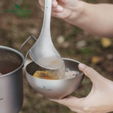 Двухэтажная портативная посуда для кемпинга, супница, защита от ожогов, 260 мл