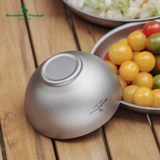 Двухэтажная портативная посуда для кемпинга, супница, защита от ожогов, 260 мл