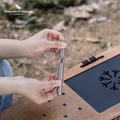 Biwei Чистый Титан Открытый Свисток Аварийный Свисток Выживания Кемпинг Туризм Портативный Многофункциональный Гаджет Пила