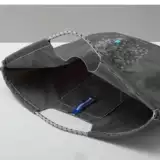 Японская портативная сумка через плечо, вместительный и большой шоппер, с вышивкой