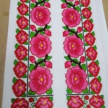 Cross-stitch ethnic foot binding wireless needs to be embroidered by yourself