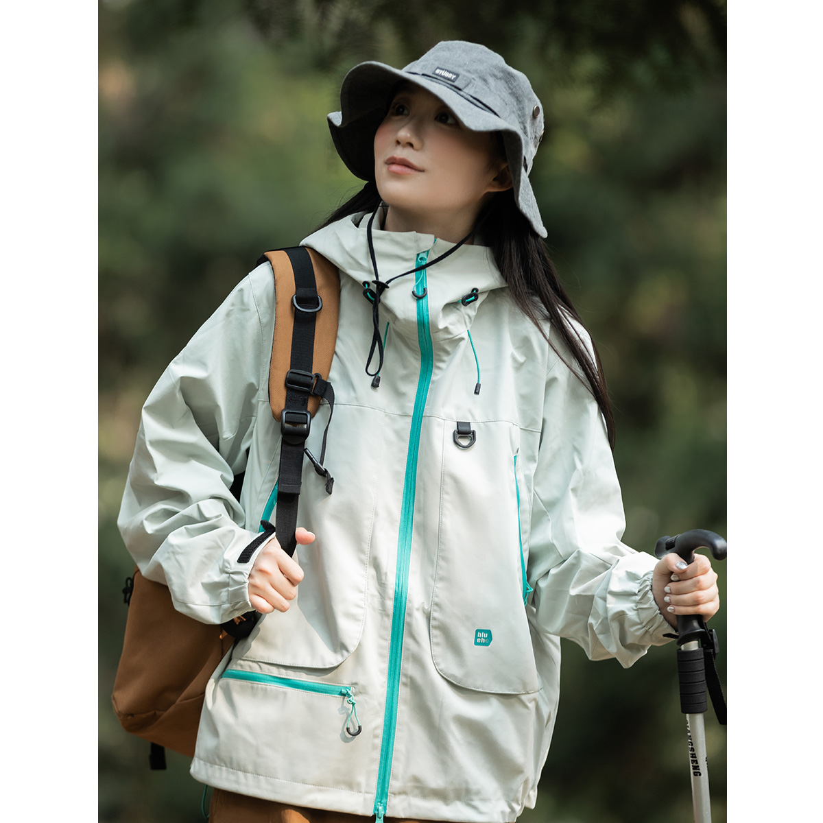 作業服フード付きシティアウトドアスモールルーズスリープルーフスリーインワンアサルトジャケットメンズとレディースジャケット2025春新作