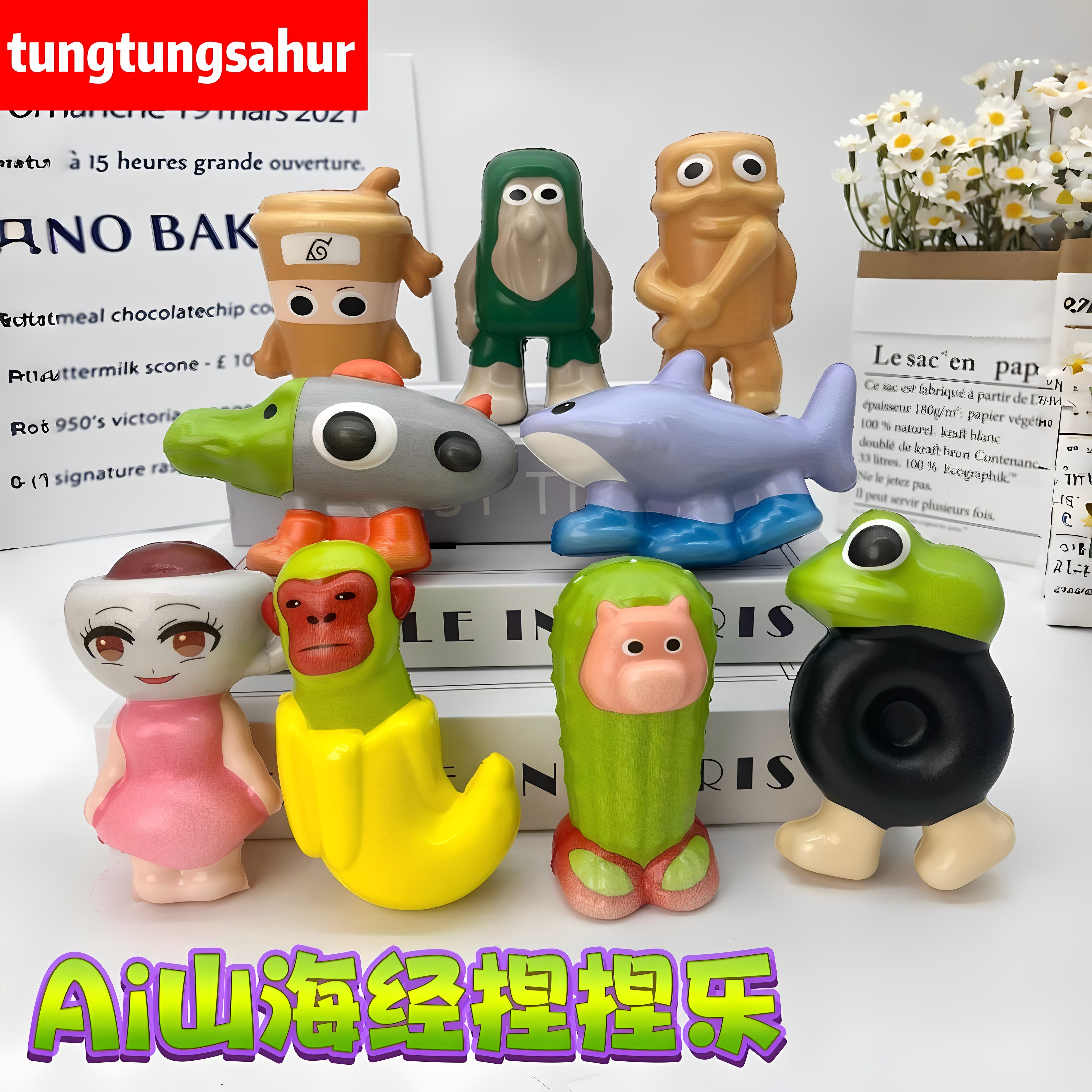 知育玩具 pia2 24 PCS Dinosaur Play Dough Kit with 8 Colors Mud, Tools, Creation