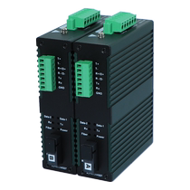 Chaoke industrial grade RS232 RS422 RS485 three-in-two serial port fiber optic converter data optical transceiver transceiver 485 communication multi-service optical transceiver 232 serial port optical transceiver