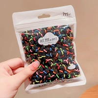 Круг полотенец черного цвета 100