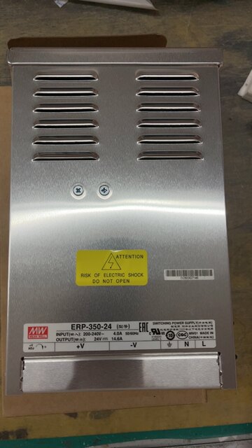 Taiwan ERP-350-24 switching power supply 24V 350W brand new with inner carton guaranteed to be authentic MEAN WELL