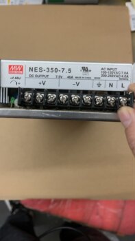 Nes-350-7.5 Genuine Taiwan Mean Well Power Supply, Appearance Like New, Quality Guaranteed