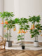 Artificial Green Plant Mandala Luxury Sofa Side Floor-Standing Ornament Large Indoor Living Room Decorative Potted Fake Plant