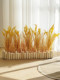 Simulated Barley Spike Floral Art Landscape Arrangement for Clothing Store Window Decoration and Indoor Display, Artificial Green Plant Ornament