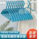 Collar protection hanger thickened wide shoulder seamless clothes drying support anti-slip clothes hanger home plastic multi-functional clothes rack drying rack