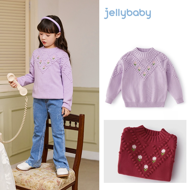 女童秋季毛衣大童套头