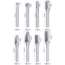 New carbide tungsten steel rotary file set metal jade wood carving polishing engraving electric grinding head electric grinding