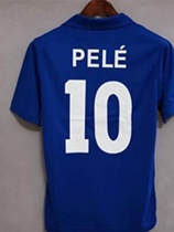 Retro 1957 Brazil PELE Vintage Classic Soccer Jersey