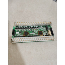 Mitsubishi PLC module FX3G-60MT mid-board FX3G-60MT I O real picture disassembly terminal block damaged second-hand