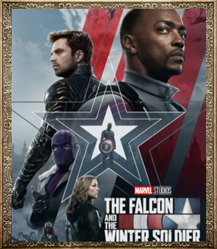US Drama Falcon and Winter Soldier The Falcon and the Winter Soldier Sino-British Propaganda Painting