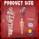 Halloween Decoration Fake Inflatable Scary Scene Setup Realistic Human-Like Escape Room Outdoor Props