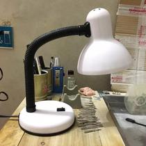 Jade carving work desk lamp Jadeite and Hetian jade grinding and carving special desk lamp LED lamp spiral mouth incandescent lamp