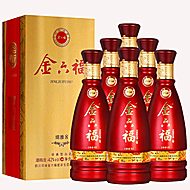 【线下商超同款】金六福白酒500ml*6瓶