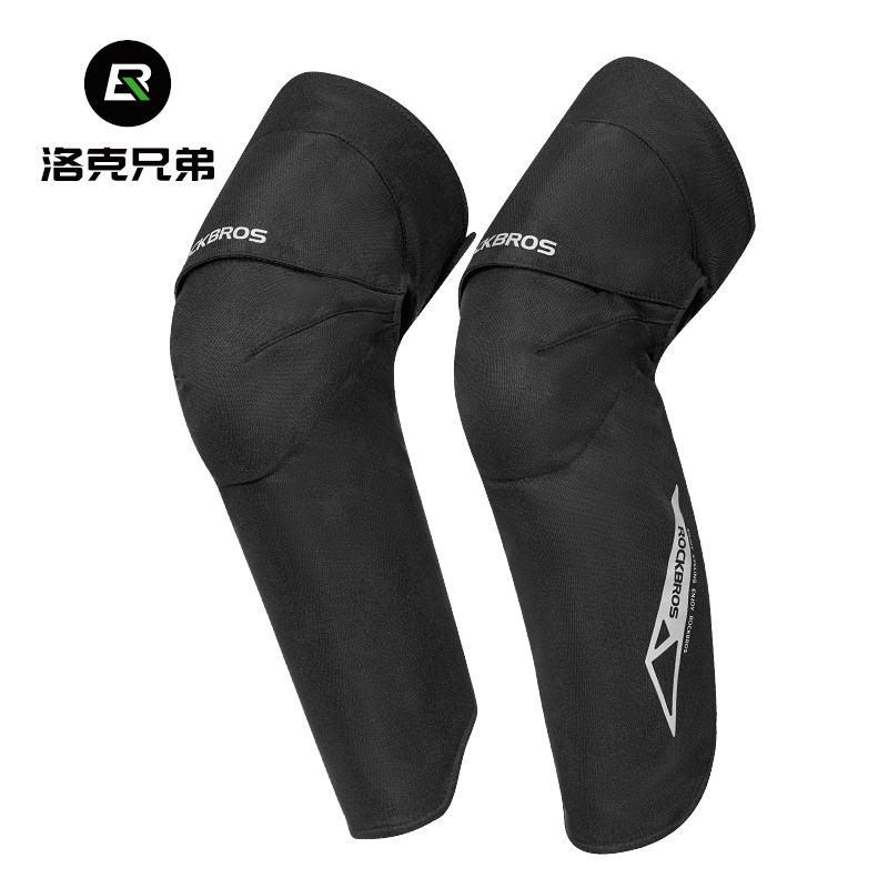 Lock brothers Motorsport kneecap autumn winter warm men and women anti-wind and windproof riding guard with leg guard gear-Taobao