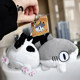 Shark Cat Keychain Cartoon Cute Pendant Plush Doll