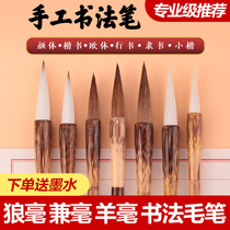 (Qingyung School) A tribute and sheep milkwolf in a small exemplary writing country painting calligraphy books and books of special high-end calligraphy brush series