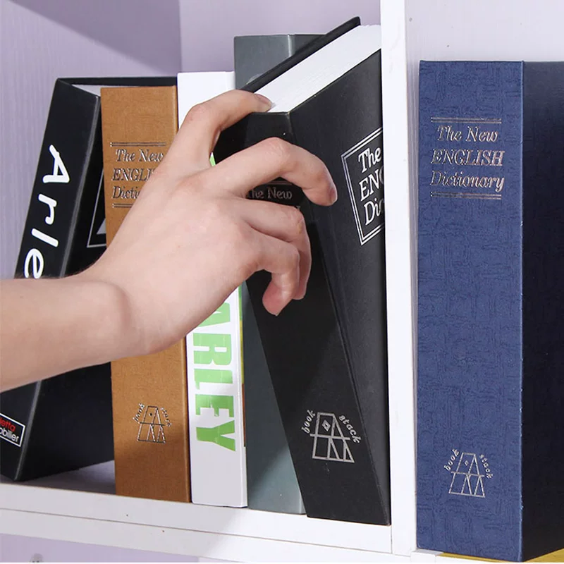 Реалистичная книжная тайник, storage box, копилка, детский загадочный кошелек для учащихся, подарок на день рождения