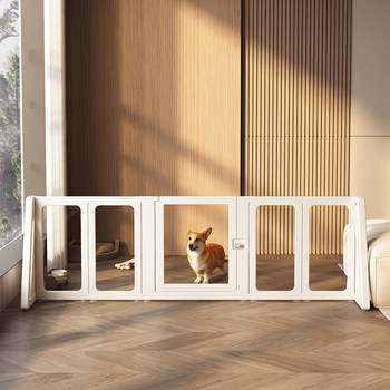 Pet Dog Balcony Fence Transparent Pet Fence Stairway Guardrail Living Room Kitchen Partition Screen Door Stopper