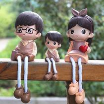 Dormitory Decoration Small Objects Art Hanging Feet Doll Cute Girl Hearts Ns Desk Swing Pieces Desktop Nordic Wind Creativity