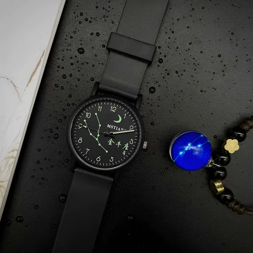 Брендовые трендовые универсальные мужские часы подходит для мужчин и женщин, в корейском стиле, простой и элегантный дизайн, для средней школы, популярно в интернете