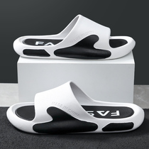 Stomaty slippers for mens summer 2022 new ins trend home indoor non-slip thick bottom cool drag male outwear