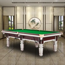 Adult Billiards Table Commercial Standard Type Chinese Black Octaglobe Room Silver Leg Billiard Table Adults Table Billiard Table Domestic billiard room