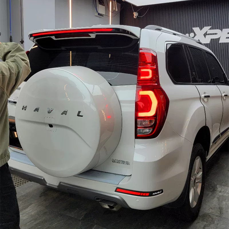 Подходят для задних противотуманных огней Haval H9 15-22 модификации, задний бампер, рулевое управление, задний ход, прямые продажи с завода и неразрушающая установка