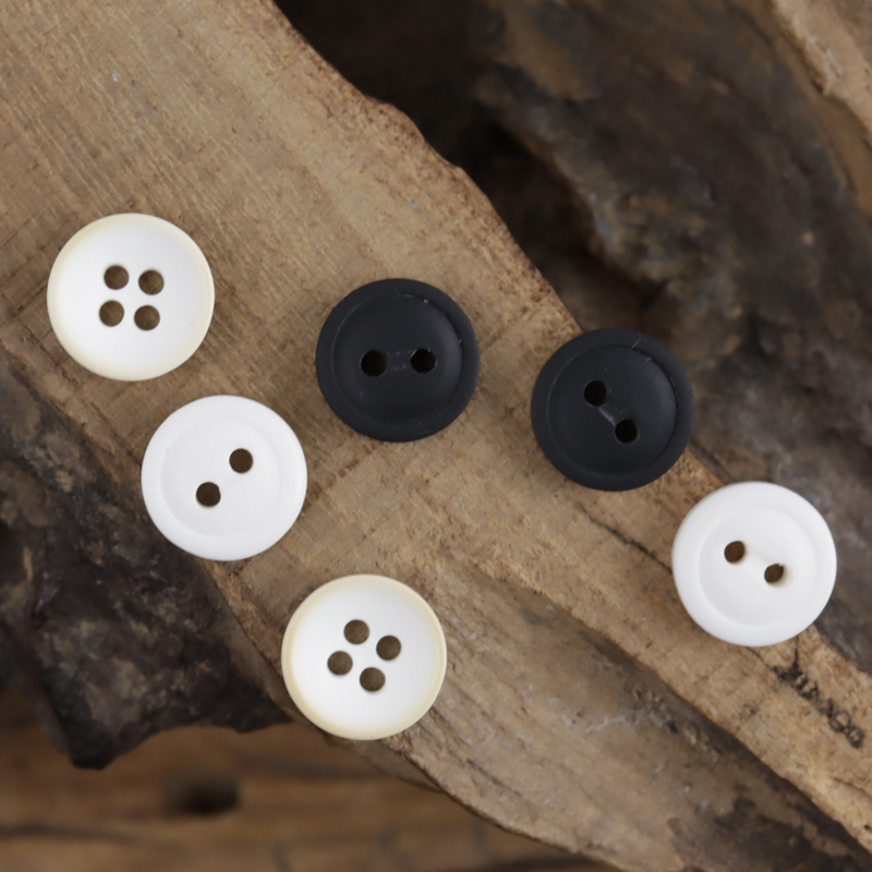 Casual Henry Collar White and Black Women's Dress Shirt with Buttons, Vintage Henry Shirt, Polo Button-Up Shirt Casual Henry Collar White and Black Women's Dress Shirt with Buttons, Vintage Henry Shirt, Polo Button-Up Shirt