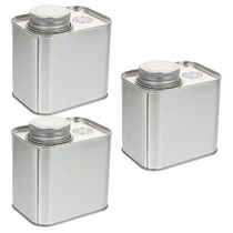 3 Pcs Coffee Bean Powder Tin Can Tea Containers for Loose