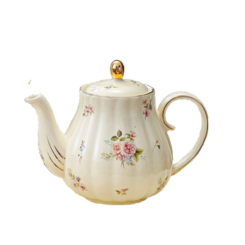 Light luxury european palace style coffee pot set