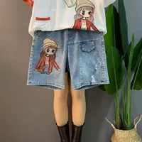 Синие шорты