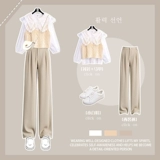 Комплект, кукла, рубашка, жилет, штаны, осенний, новая коллекция, 3 предмета