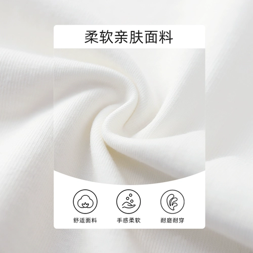 Детская летняя одежда, хлопковая милая футболка, короткий рукав, круглый воротник