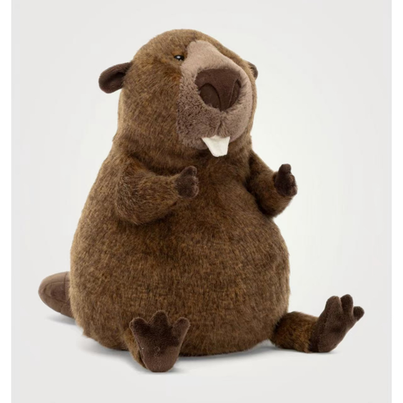 British Genuine Jellycat Canada Limited Edition Beaver Groundhog Beaver Baby Limited Edition Plush Toy British Genuine Jellycat Canada Limited Edition Beaver Groundhog Beaver Baby Limited Edition Plush Toy