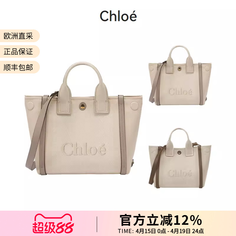 Chloe Women's Small Tote Bag Handbag Shoulder Crossbody Bag Chc25Ss911O65